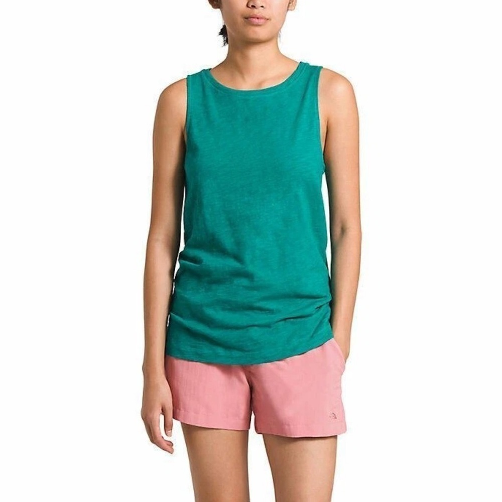 The North Face Women’s Emerine Tank Top Jaiden Green Sleeveless Shirt. Medium.